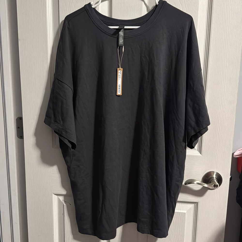 SKIMS JERSEY LOUNGE MENS OVERSIZED T-SHIRT - Picture 4 of 6